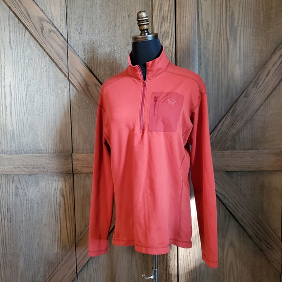 Arc'teryx Other - Arc'Teryx Orange Pullover Half Zip